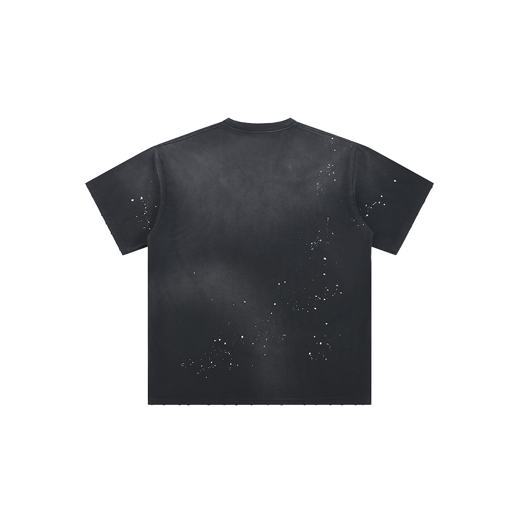 WASHED PAINT SPLATTER TEE