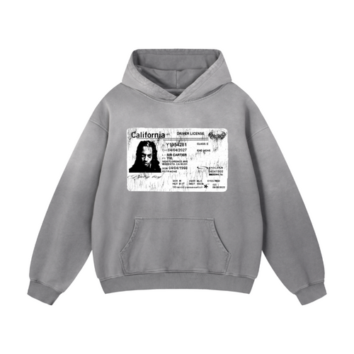 CARTI ID GREY HOODIE