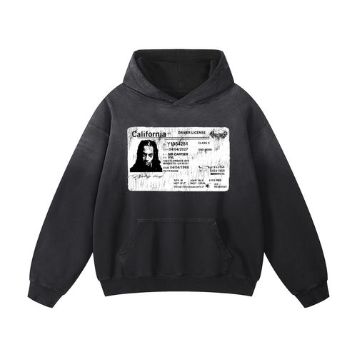 CARTI ID BLACK HOODIE